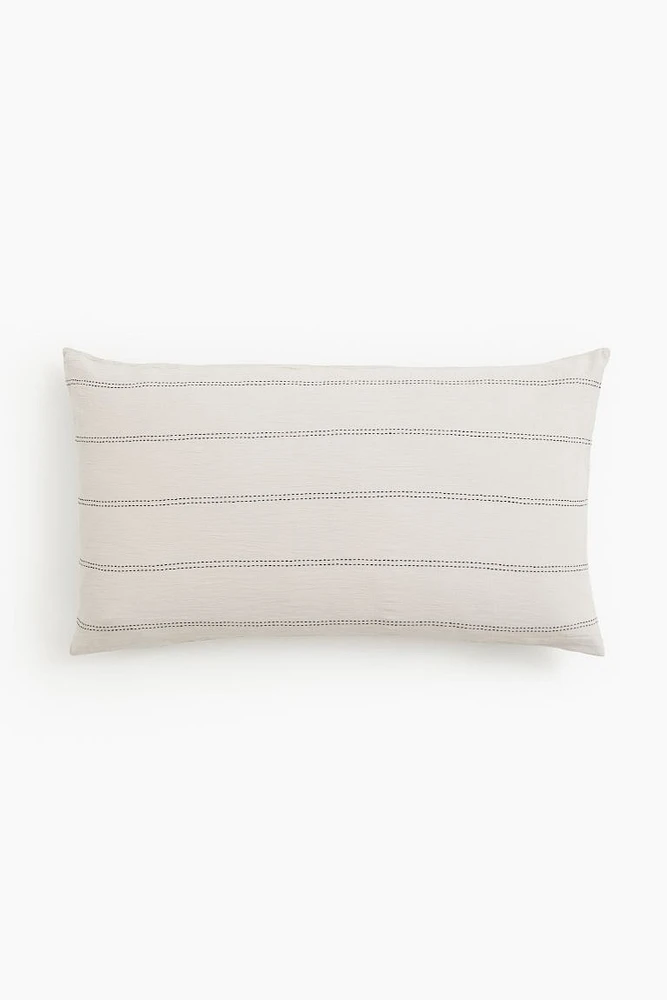 Linen-blend Cushion Cover