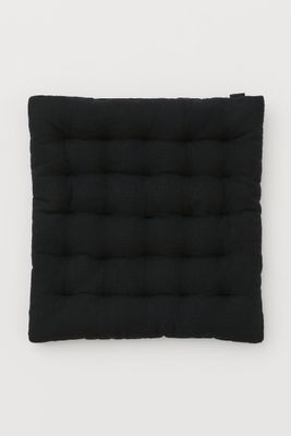 Linen-blend Seat Cushion