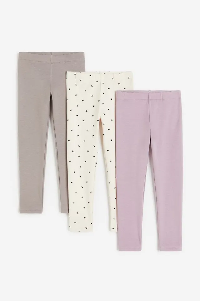 H&M 3-pack Jersey Leggings