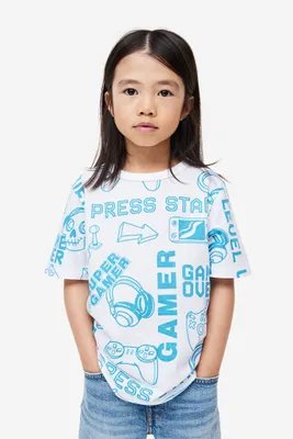T-shirt imprimé en coton