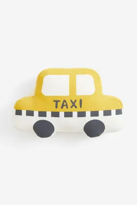 Cojín en forma de taxi
