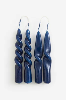 4-pack Mini Spiral Candles