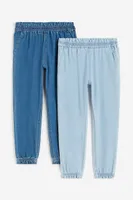 2-pack Joggers de denim