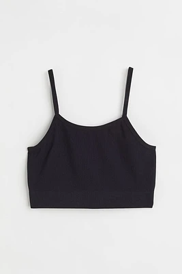Ribbed Seamless Crop Top