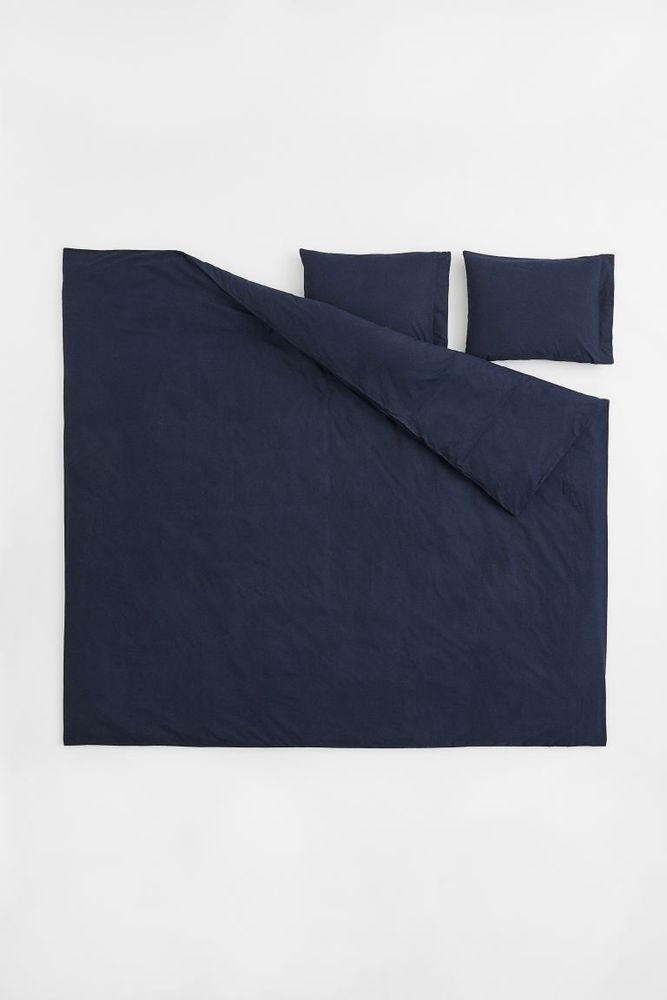 H&m Cotton Percale King/Queen Cover Set | Connecticut Mall
