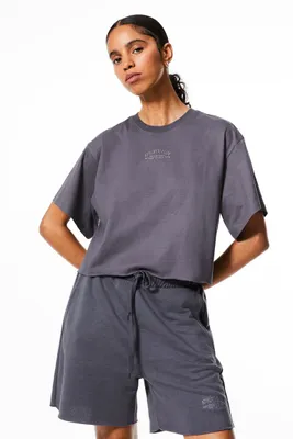 Boxy Embroidered T-shirt
