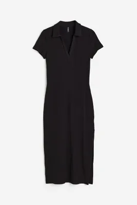 H&M+ Bodycon Dress with Collar