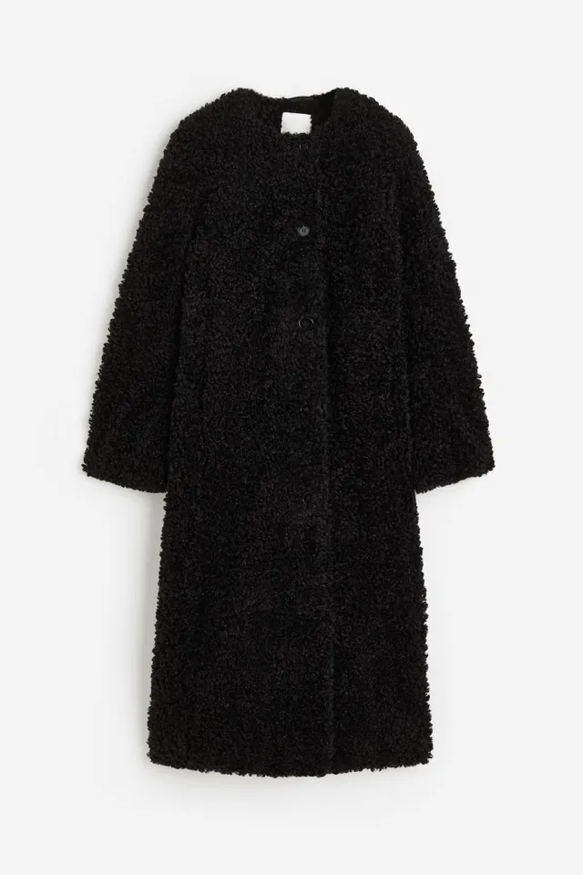 H&M Teddy Fleece Coat