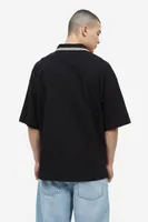 Oversized Fit Polo Shirt