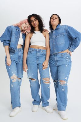 90s Straight Ultra High Jeans