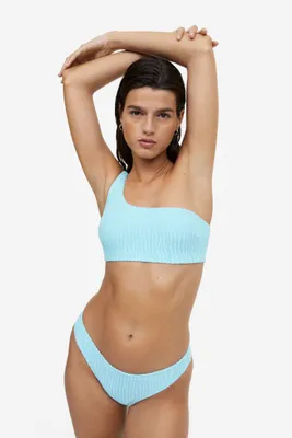 Haut de maillot paddé à bretelle unique