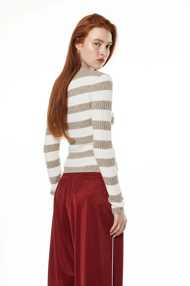 Rib-knit Sweater