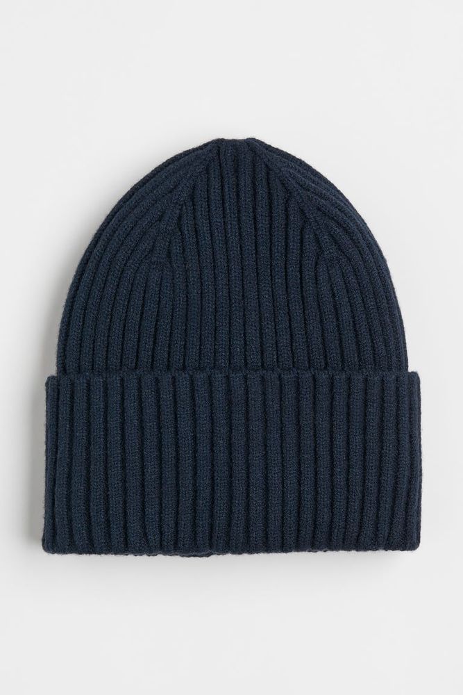 Rib-knit Hat