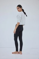 Cotton-blend Leggings