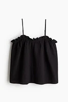 Ruffle-trimmed Camisole Top