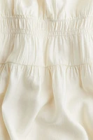 Smocked-detail Dress