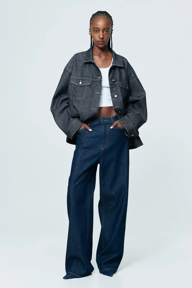 H&M Oversized Denim Jacket | CoolSprings Galleria