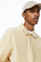 Regular Fit Velour Polo Shirt