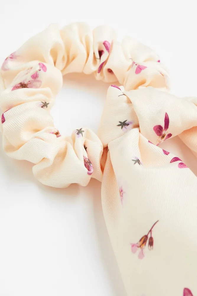 Scrunchie with Scarf Detail