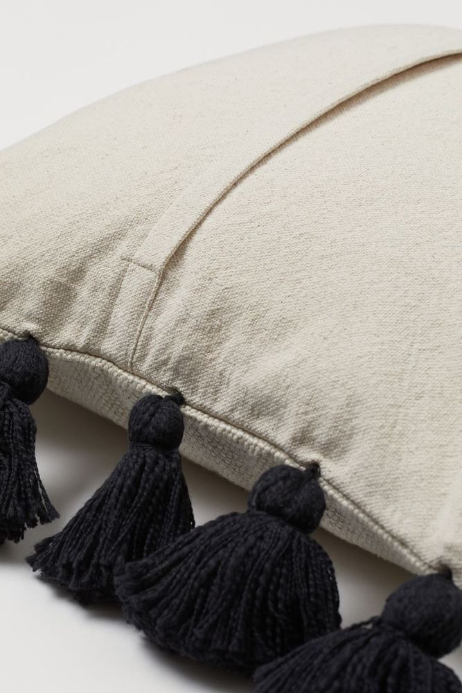 Cushion Cover with Tassels