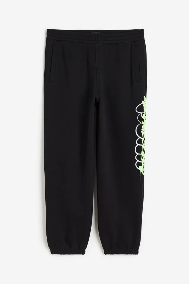 Loose Fit Sweatpants - Black/Macrocosm - Men