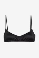 Soft-cup Satin Bra