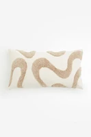 Patterned Cotton Cushion Cover