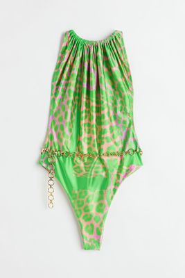 Leopard-print Swimsuit