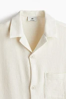 Regular Fit Textured Resort Shirt