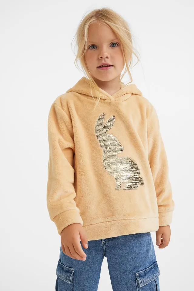 Hu0026m Faux Shearling Hoodie | Square One
