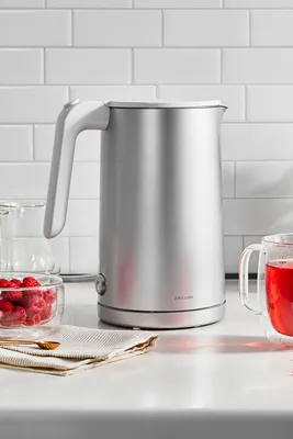 Enfinigy Bouilloire Électrique, 1,5 L, Argent