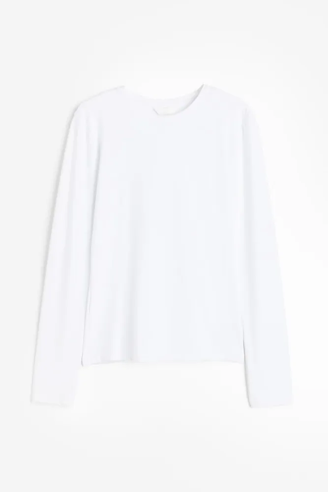 Long-sleeved Microfiber Top