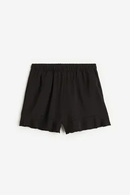Flounce-trimmed Shorts