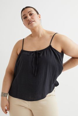 H&M+ Bow-detail Camisole Top