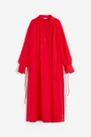 Lyocell-blend Kaftan Dress