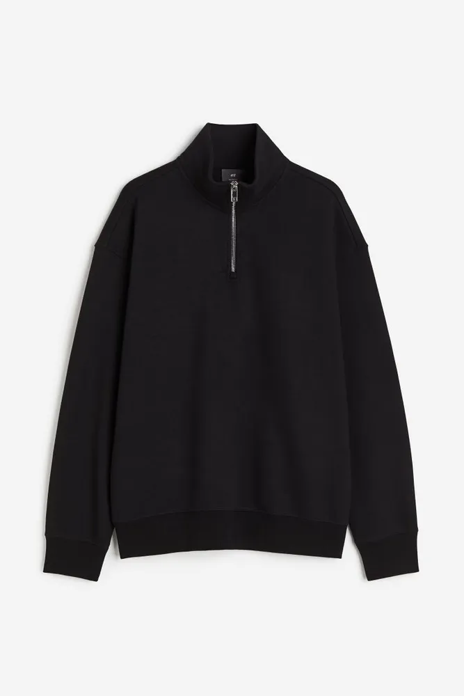 Black Hole Vintage Wash Half Zip Sweatshirt – Wild Harmony Boutique