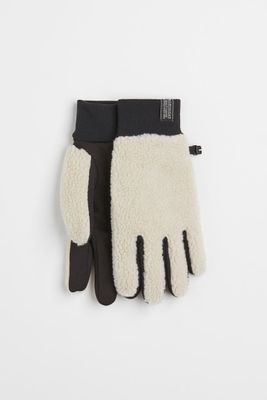 Pile-covered Gloves