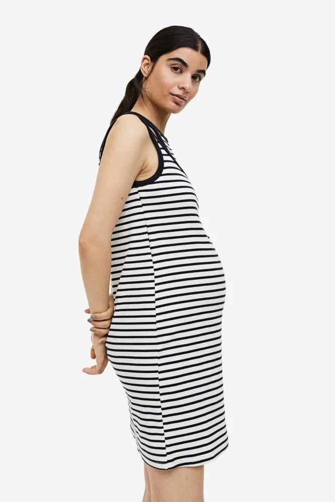 MAMA Before & After Pregnancy/Nursing Dress - Black - Ladies