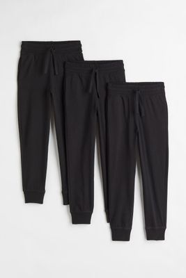 3-pack Cotton Jersey Joggers