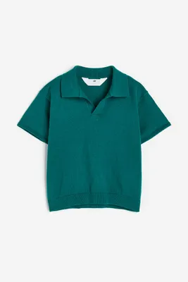 Knit Polo Shirt