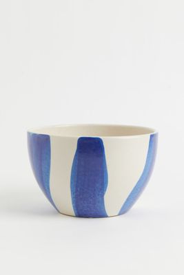 Hand-painted Ceramic Serving Bowl