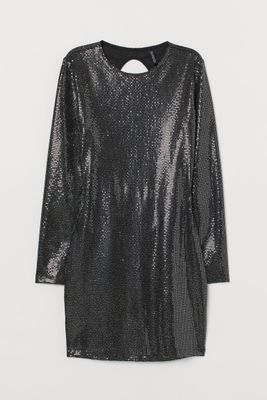 Shimmery Fitted Dress