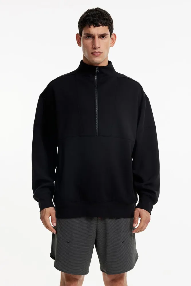 H&M DryMove™ Half-zip Sweatshirt