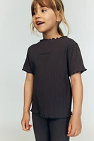 Ribbed T-shirt