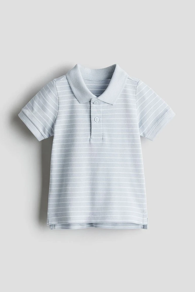 Cotton Pique Polo Shirt