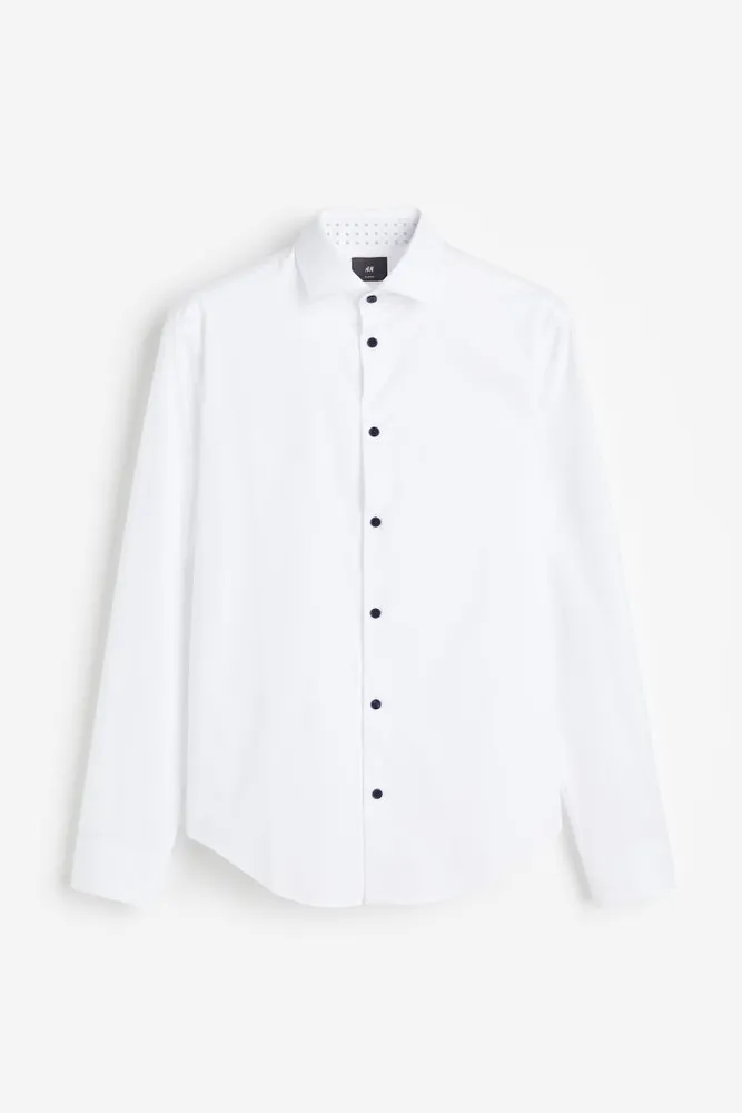 Slim Fit Premium Cotton Shirt