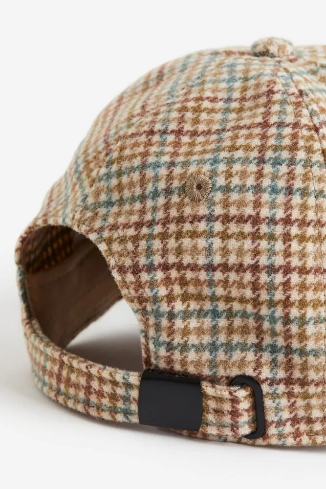 Wool-blend Cap