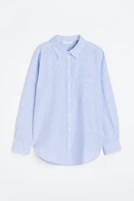 Linen-blend Shirt