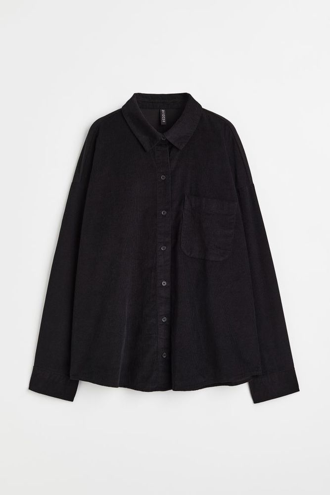 Oversized Corduroy Shirt