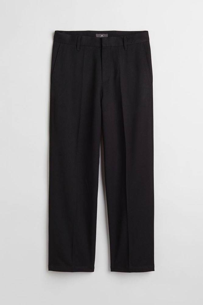 Relaxed-fit Creased Pants